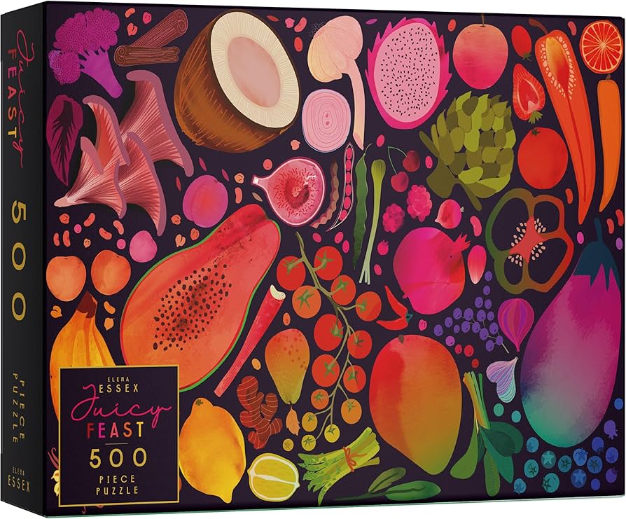Amazon.com: Elena Essex 500 Piece Puzzles for Adults - Juicy Feast